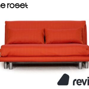 ligne roset Multy Stoff Dreisitzer Orange Sofa Couch ✨