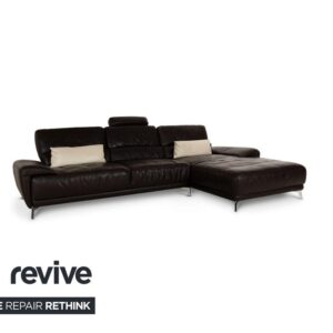 Musterring Leder Ecksofa Braun Recamiere Rechts Sofa Couch
