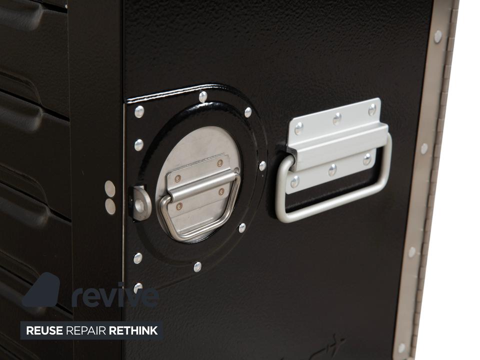 bordbar Box Container Schwarz Anschlag rechts Flugzeugtrolley – Bild 7