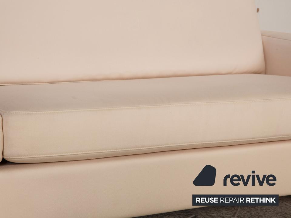 Cor Conseta Stoff Sofa Creme Dreisitzer Couch – Bild 3