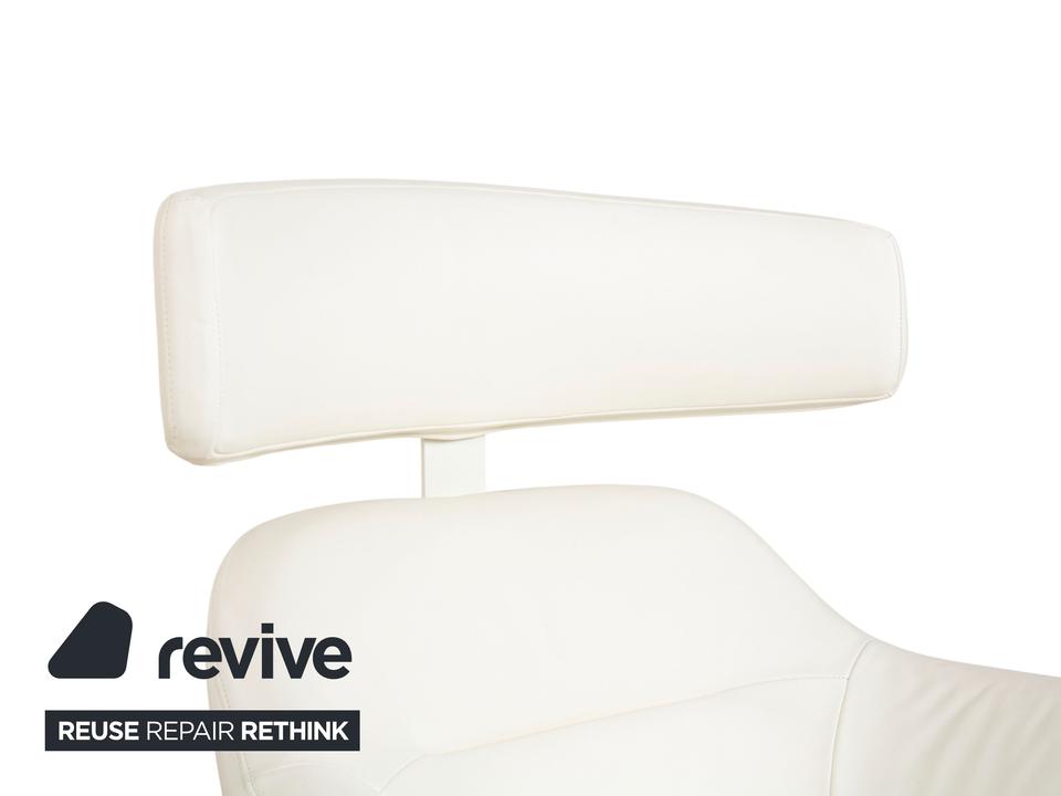 Cassina Auckland Leder Sessel Creme manuelle Funktion inkl. – Bild 8