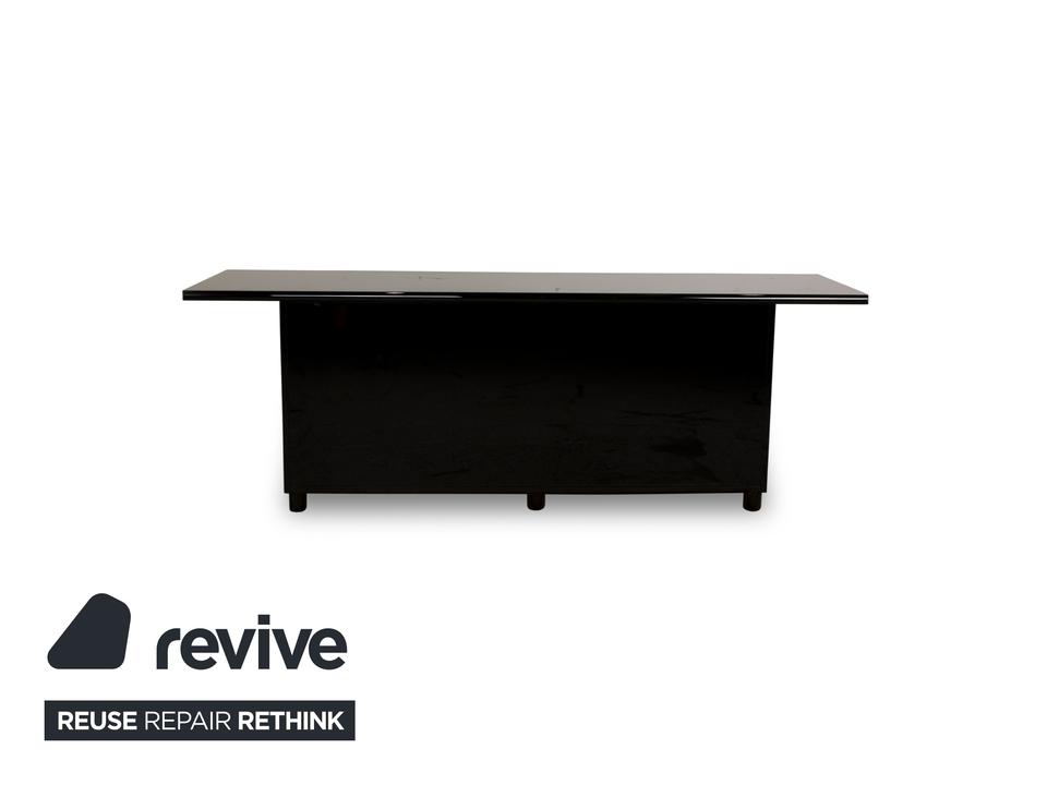 Verardo Holz Sideboard Schwarz – Bild 13