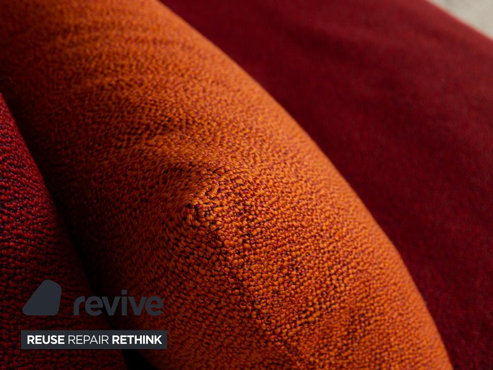 Ligne Roset Multy Stoff Zweisitzer Rot Orange Schlaffunktion ✨ – Bild 6