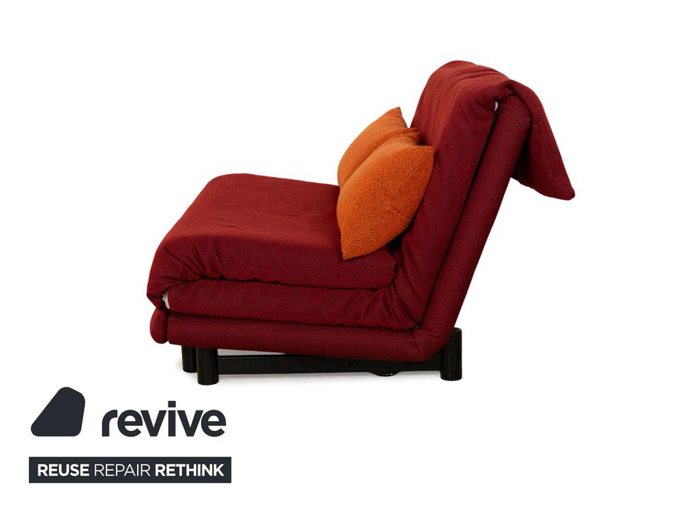 Ligne Roset Multy Stoff Zweisitzer Rot Orange Schlaffunktion ✨ – Bild 11