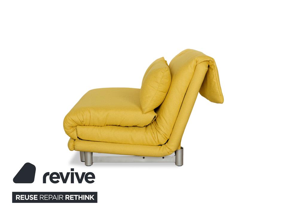 Ligne Roset Multy Stoff Zweisitzer Gelb Schlafsofa Couch ✨ – Bild 10