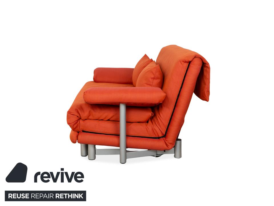Ligne Roset Multy Dreisitzer Stoff Orange Neubezug manuelle ✨ – Bild 11
