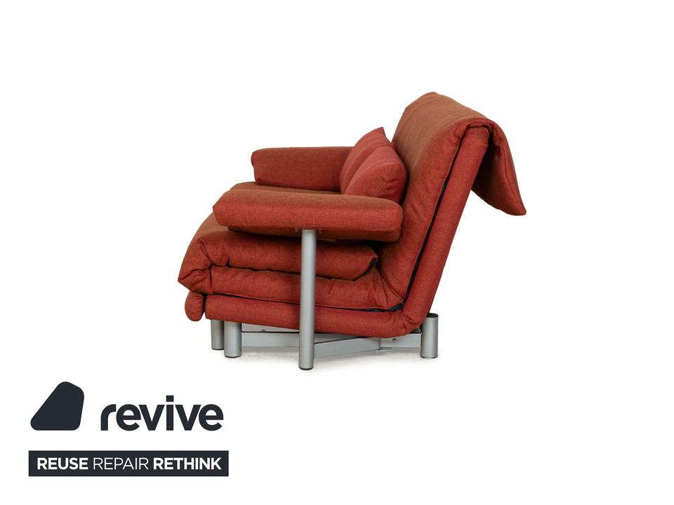 Ligne Roset Multy Stoff Dreisitzer Rot Orange Schlaffunktion ✨ – Bild 12