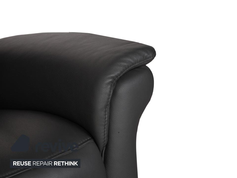 Mondo Varia Leder Zweisitzer Dunkelgrau Anthrazit manuelle – Bild 10