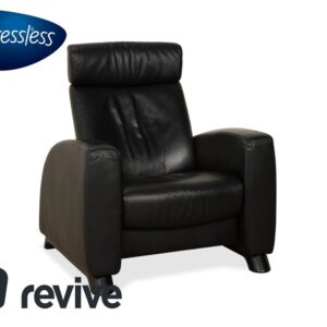 Stressless Arion Leder Sessel Schwarz manuelle Funktion