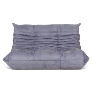 Ligne Roset Togo Stoff Zweisitzer Grau Denver 391 Sofa Couch ✨