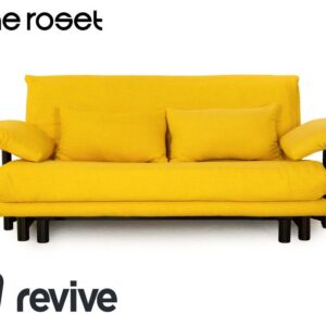 Ligne Roset Multy Stoff Dreisitzer Schlafsofa Gelb inkl. ✨