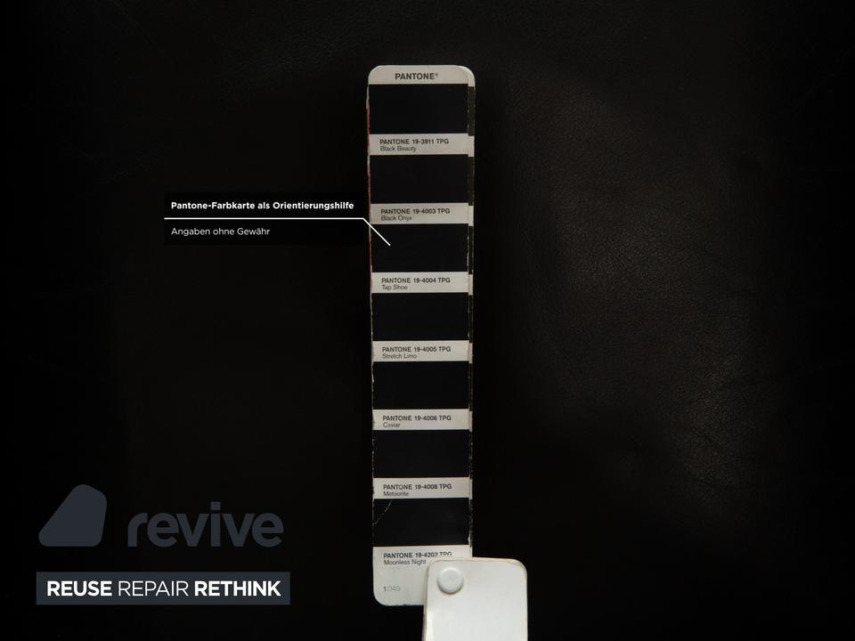 Wittmann Aura Leder 2x Sessel Schwarz – Bild 9