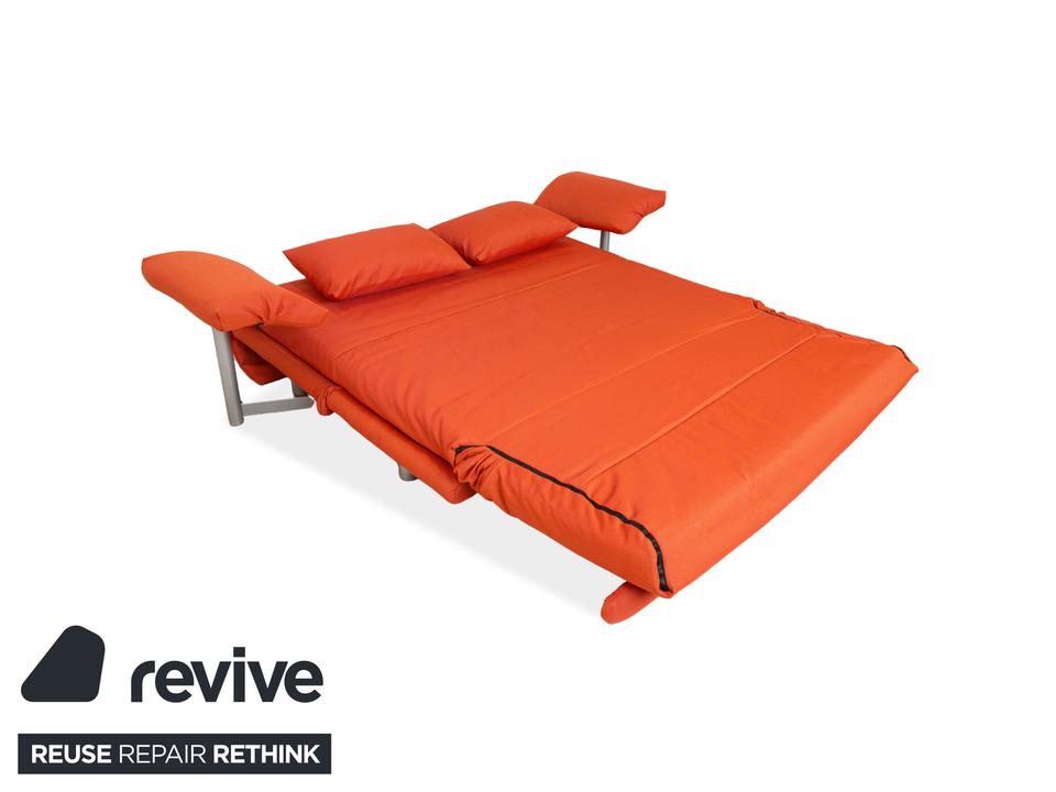 Ligne Roset Multy Dreisitzer Stoff Orange Neubezug manuelle ✨ – Bild 4
