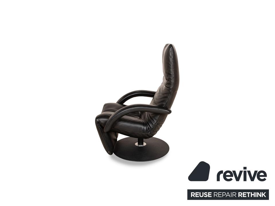 Jori Yoga Leder Sessel Schwarz manuelle Funktion ✨ – Bild 14