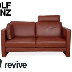 Rolf Benz Ego Leder Zweisitzer Braun Sofa Couch