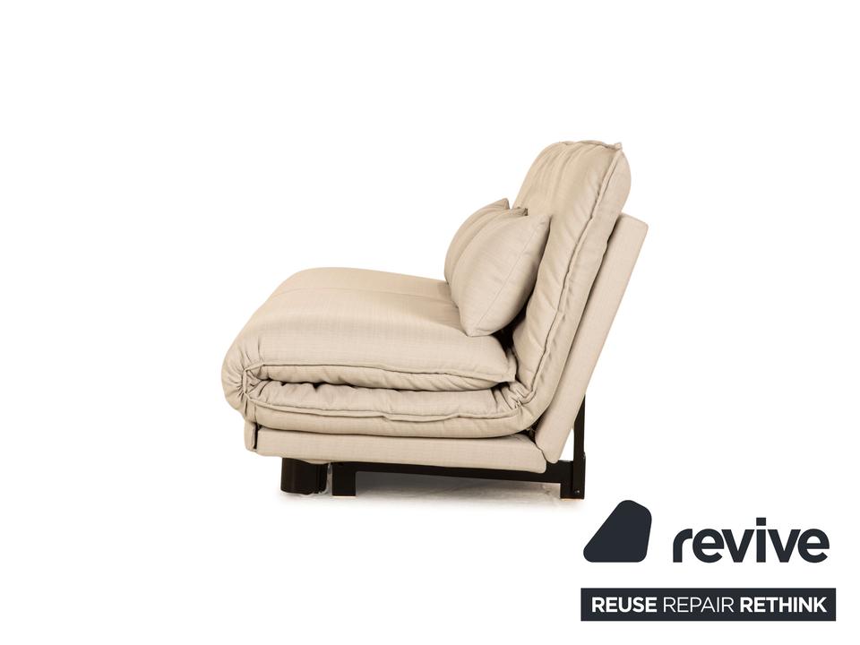 Wittmann Colli Stoff Dreisitzer Hellgrau manuelle Funktion Sofa ✨ – Bild 9