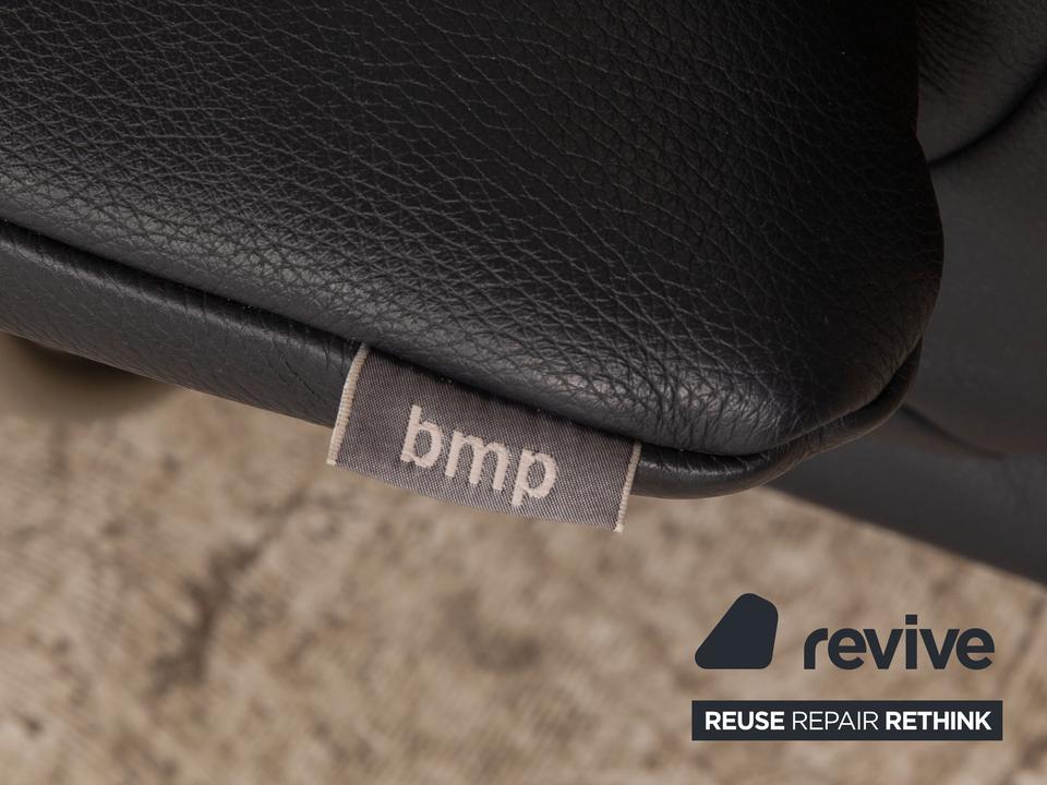 Rolf Benz BMP 418 Leder Zweisitzer Blau Dunkelblau Sofa Couch ✨ – Bild 6