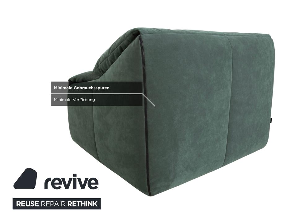 ligne roset Plumy Stoff Sessel Grün Salbei manuelle Funktion – Bild 8