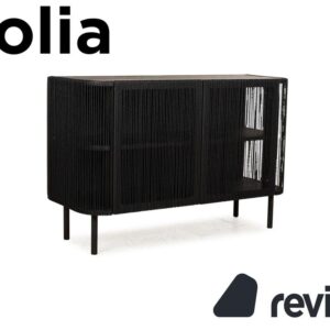 Bolia Cord Holz Sideboard Schwarz
