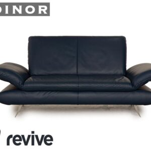 Koinor Rossini Leder Zweisitzer Blau manuelle Funktion Sofa ✨