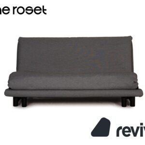 Ligne Roset Multy Stoff Sofa Grau Dreisitzer Couch Funktion ✨