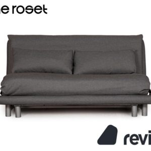 Ligne Roset Multy Dreisitzer Stoff Sofa Grau Schlafsofa Couch ✨