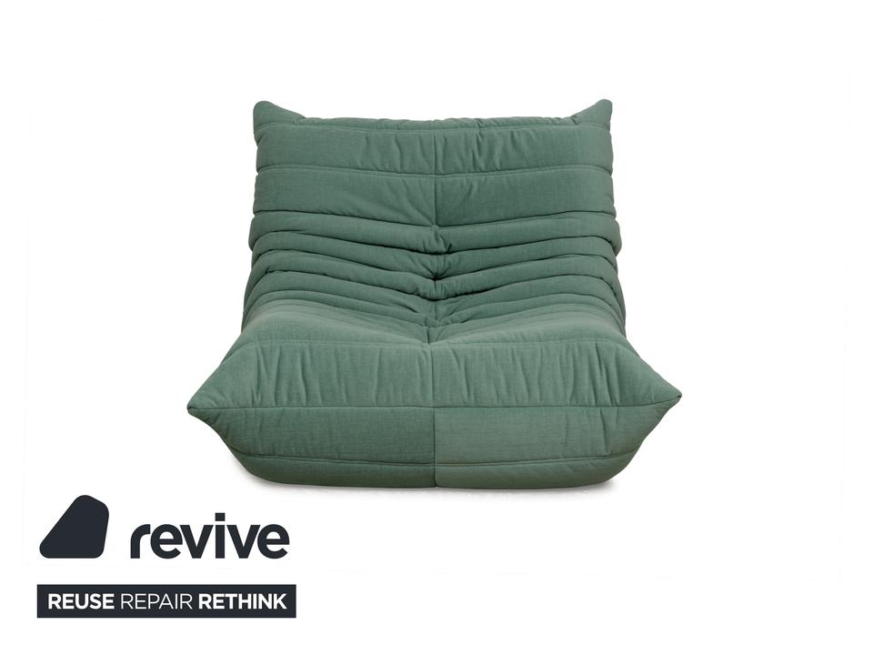 Ligne Roset Stoff Togo Sessel Grün Mint Neubezug ✨ – Bild 10