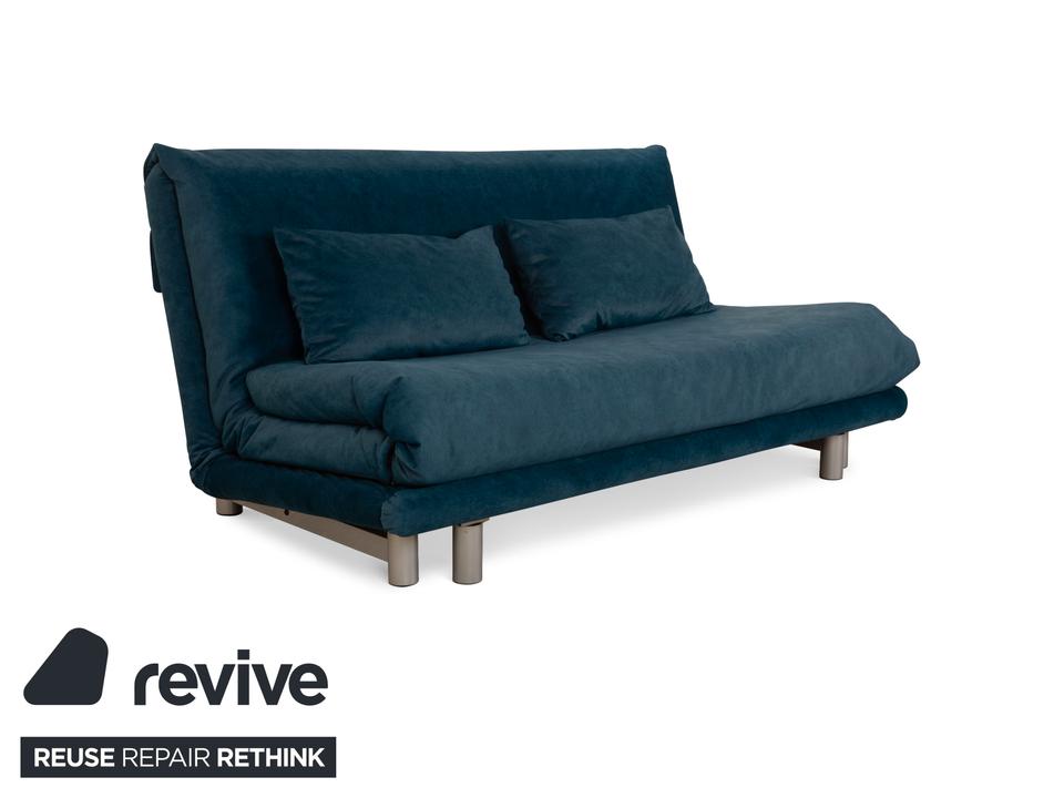 Ligne Roset Multy Dreisitzer Blau Petrol Schlafsofa Couch Sofa ✨ – Bild 6