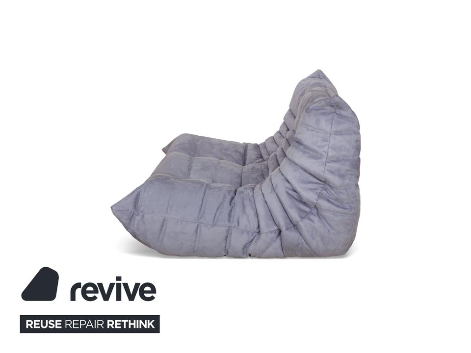 Ligne Roset Togo Stoff Zweisitzer Grau Denver 391 Sofa Couch ✨ – Bild 9