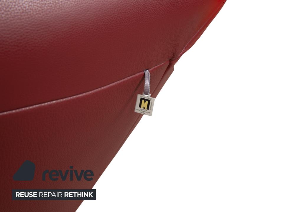 Koinor Jonas Leder Liege Rot elektrische Funktion Akku – Bild 10