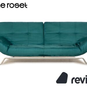 ligne roset Smala Stoff Dreisitzer Türkis Grün Sofa Couch ✨