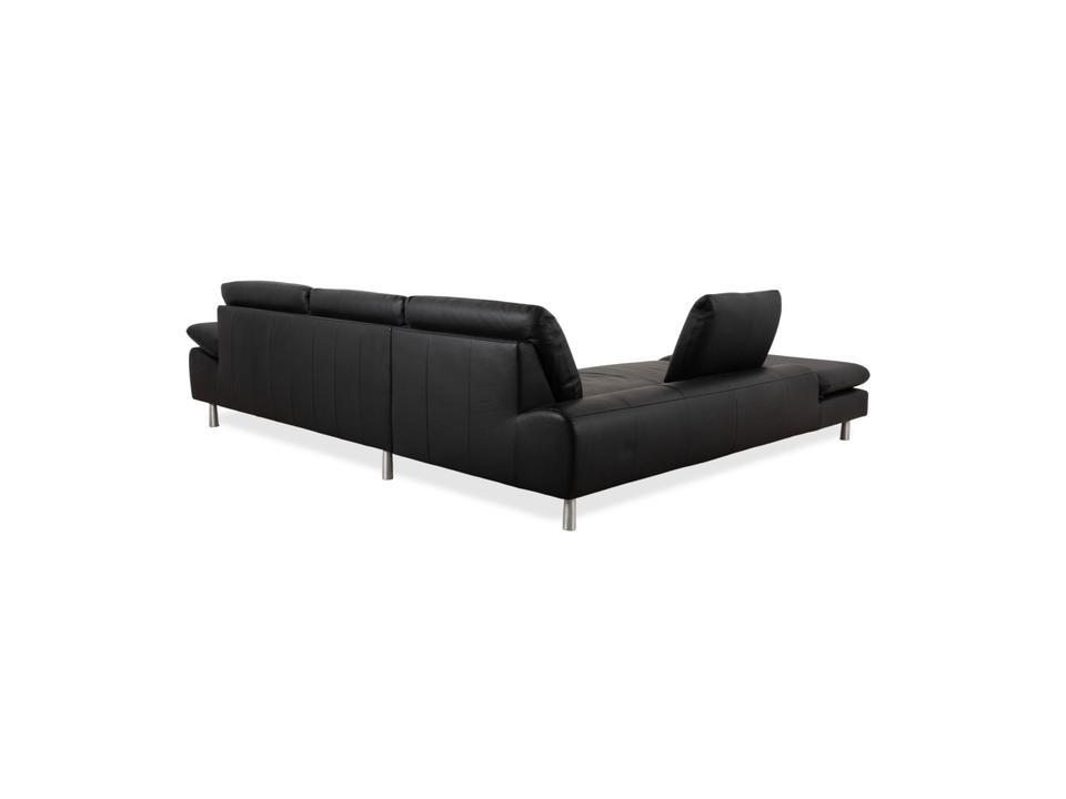 Willi Schillig Loop Leder Ecksofa Schwarz Anthrazit Sofa Couch – Bild 13