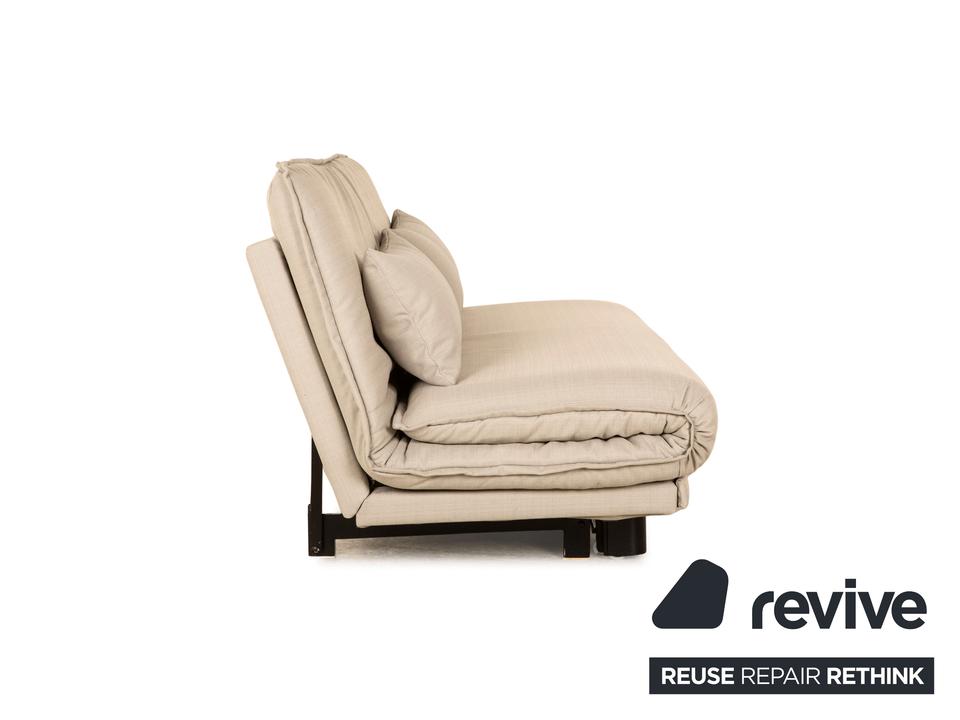 Wittmann Colli Stoff Dreisitzer Hellgrau manuelle Funktion Sofa ✨ – Bild 7