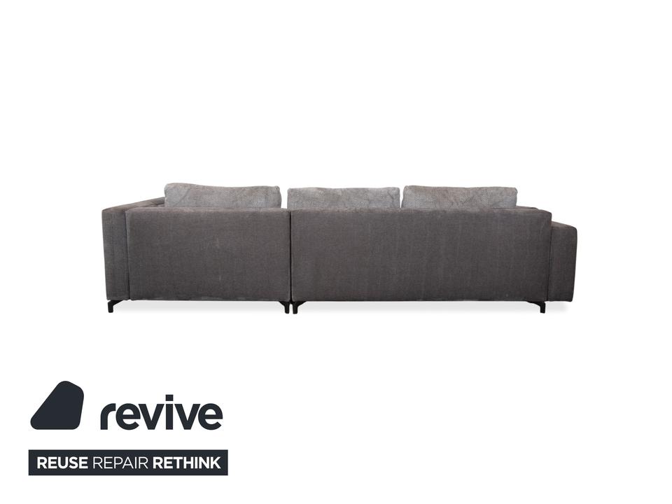 Rolf Benz Nuvola Stoff Viersitzer Grau Anthrazit Sofa Couch – Bild 11
