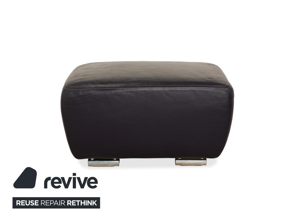 Koinor Avanti Leder Hocker Lila Aubergine – Bild 7