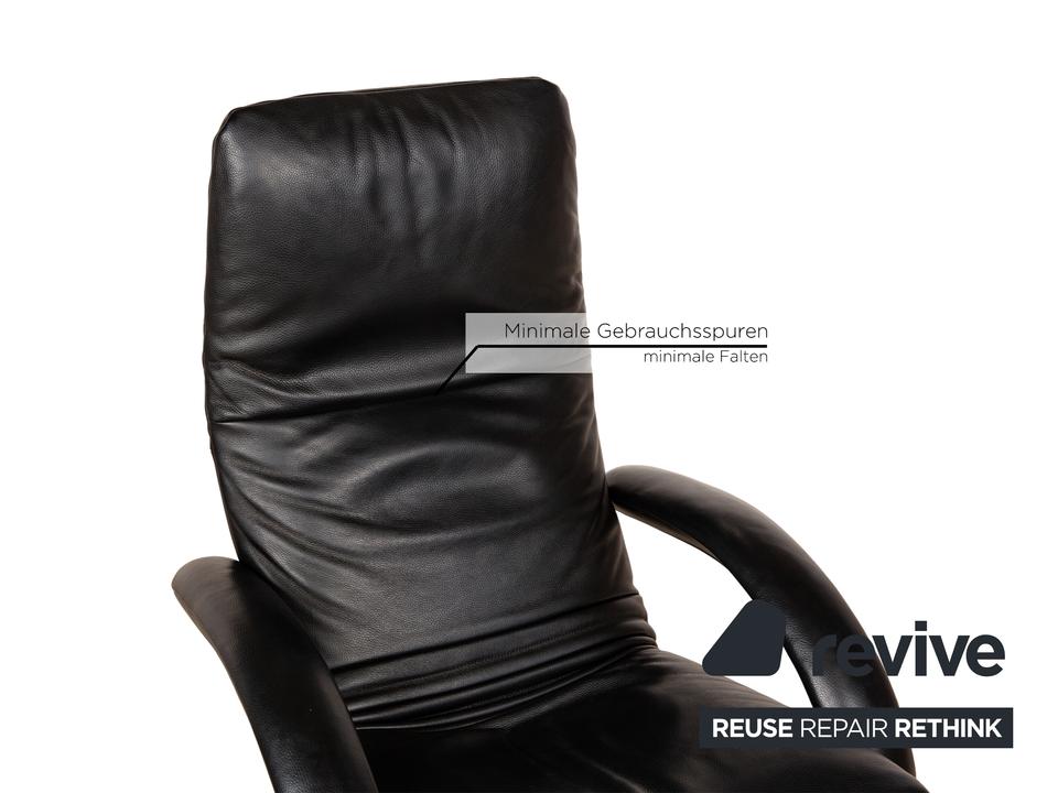 Jori Yoga Leder Sessel Schwarz manuelle Funktion ✨ – Bild 6
