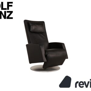 Rolf Benz LSE 5800 Leder Sessel Schwarz Funktion Relaxfunktion ✨