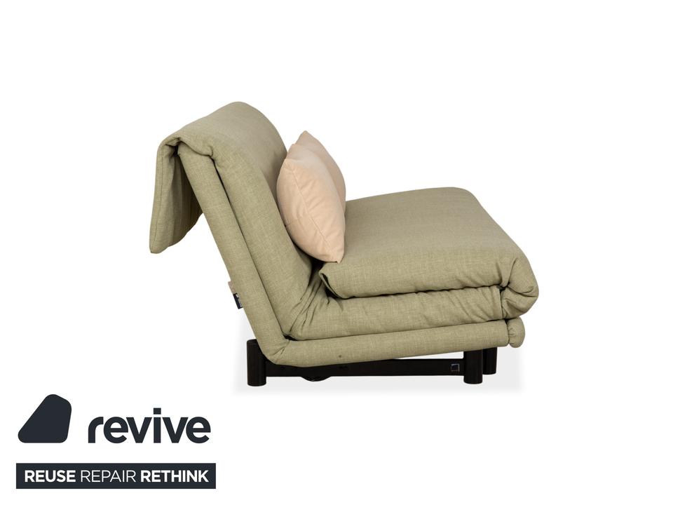 Ligne Roset Multy Dreisitzer Stoff Hellgrün Beige manuelle ✨ – Bild 9