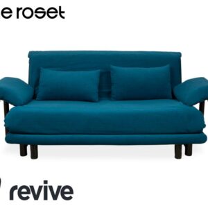 Ligne Roset Multy Dreisitzer Stoff Blau inkl. Armlehnen Gestell ✨