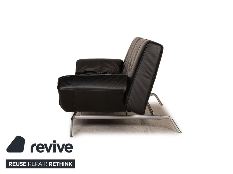 ligne roset Smala Leder Sofa Schwarz Dreisitzer Couch Funktion ✨ – Bild 10