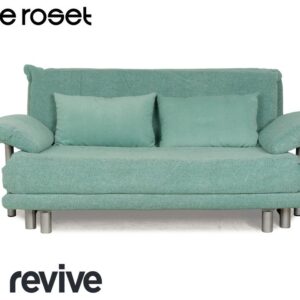 Ligne Roset Multy Stoff Dreisitzer Türkis Grün Sofa Couch ✨