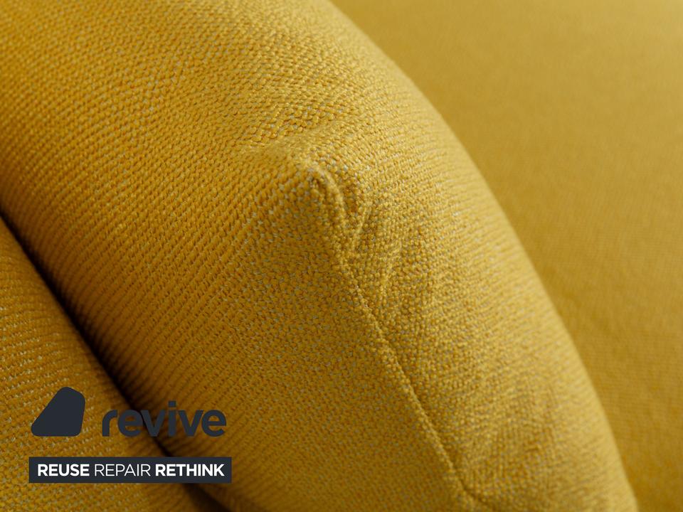 Ligne Roset Multy Stoff Zweisitzer Gelb Schlafsofa Couch ✨ – Bild 6