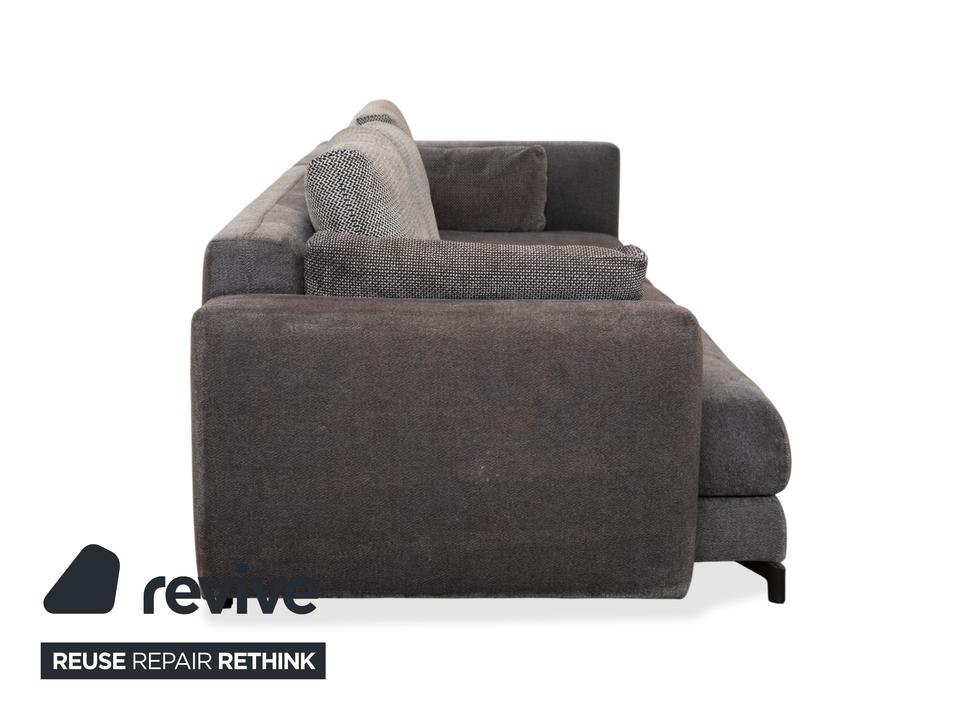Rolf Benz Nuvola Stoff Viersitzer Grau Anthrazit Sofa Couch – Bild 10