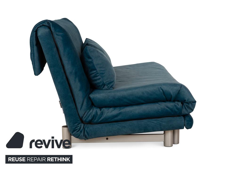Ligne Roset Multy Dreisitzer Blau Petrol Schlafsofa Couch Sofa ✨ – Bild 7