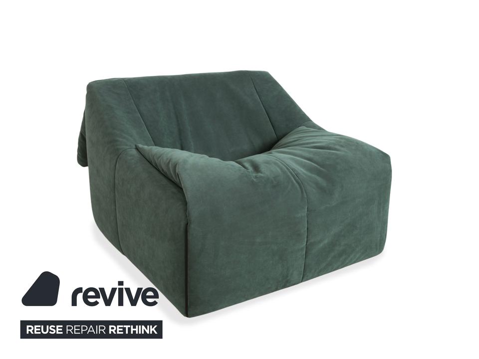 ligne roset Plumy Stoff Sessel Grün Salbei manuelle Funktion – Bild 4