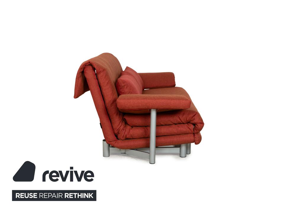 Ligne Roset Multy Stoff Dreisitzer Rot Orange Schlaffunktion ✨ – Bild 10