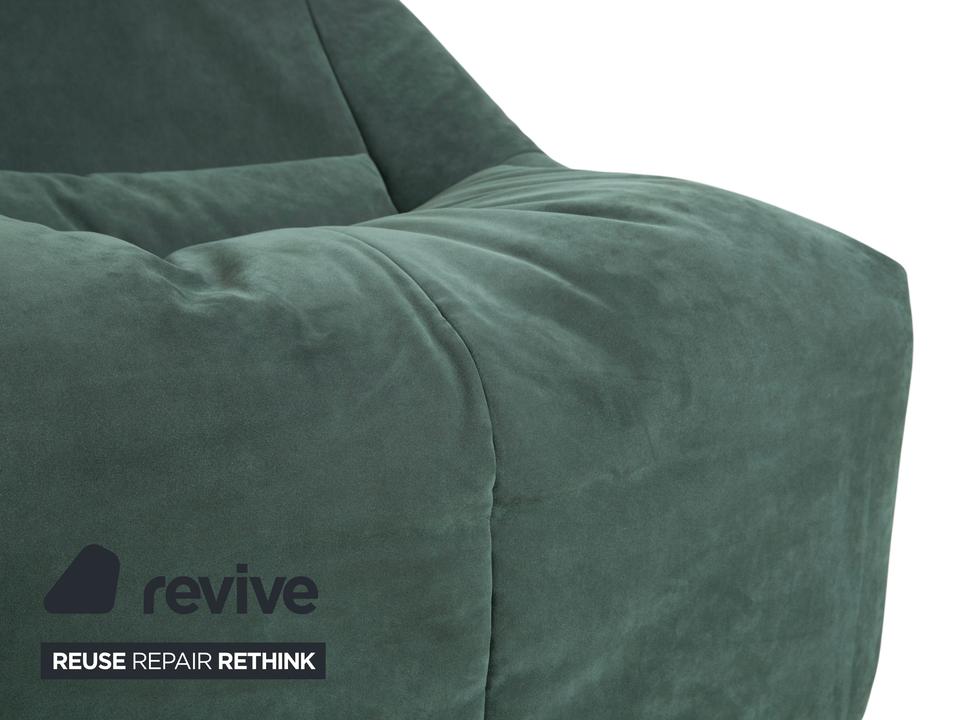 ligne roset Plumy Stoff Sessel Grün Salbei manuelle Funktion – Bild 6