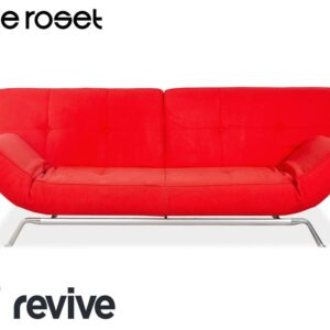 ligne roset Smala Stoff Dreisitzer Rot manuelle Funktion Sofa