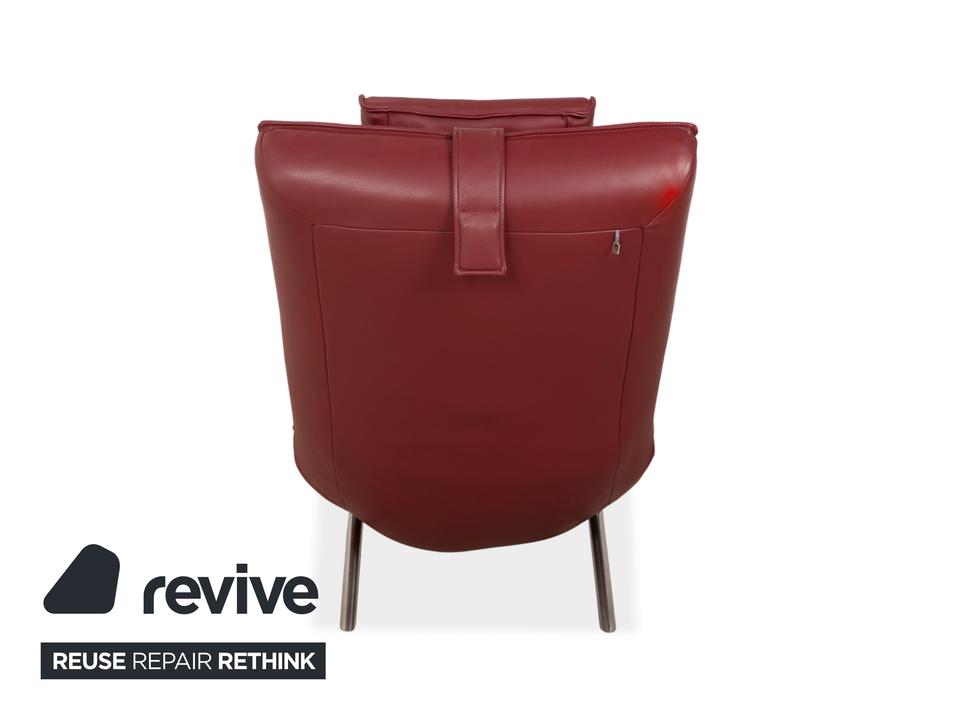 Koinor Jonas Leder Liege Rot elektrische Funktion Akku – Bild 13