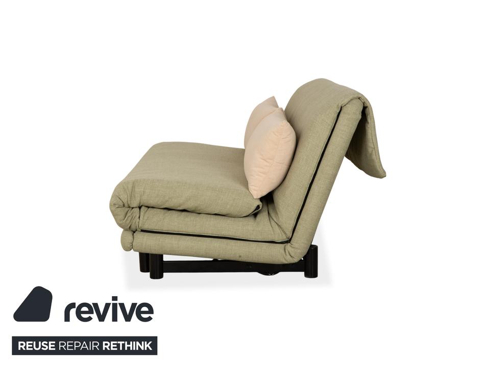 Ligne Roset Multy Dreisitzer Stoff Hellgrün Beige manuelle ✨ – Bild 11